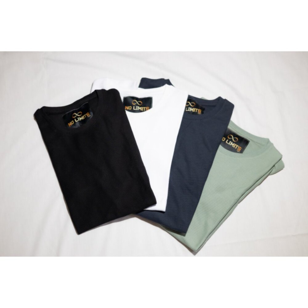 100% cotton Half Sleeves - 4 colors and 4 Sizes